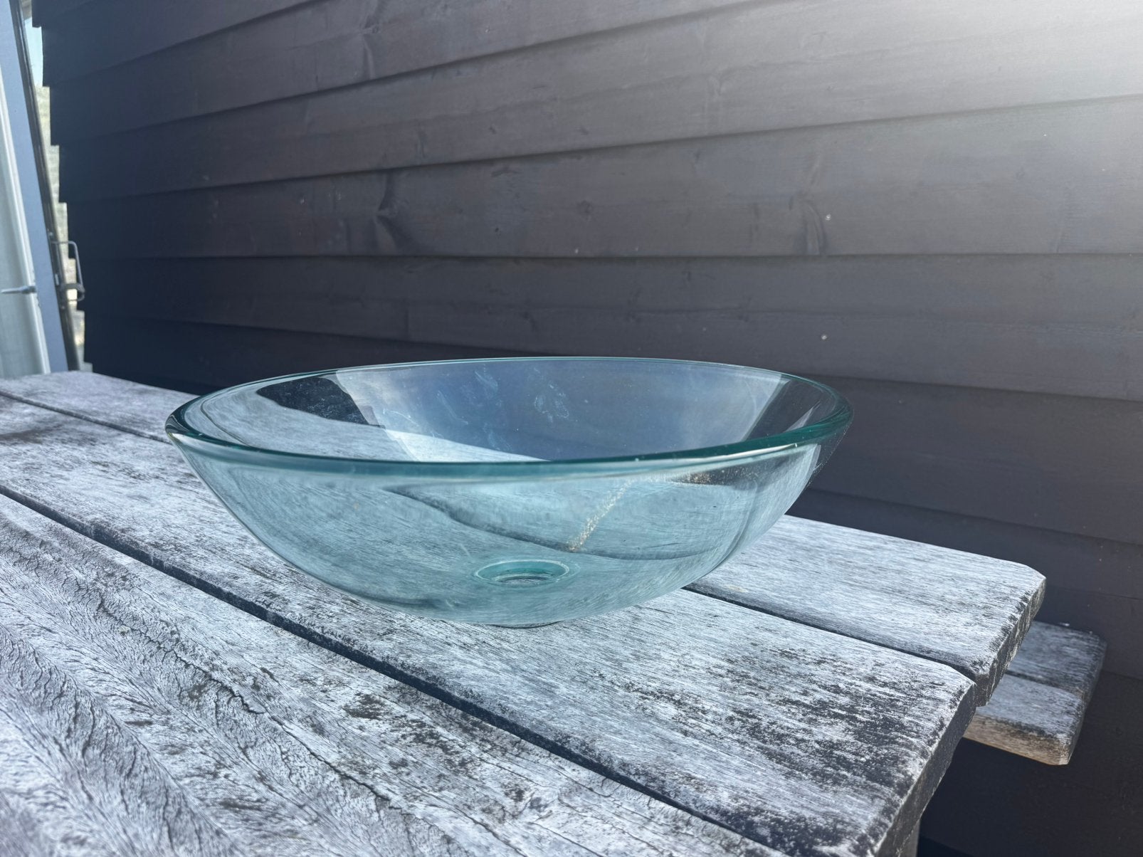 Glazrn wasbak. 40 cm, Ophalen, Gebruikt