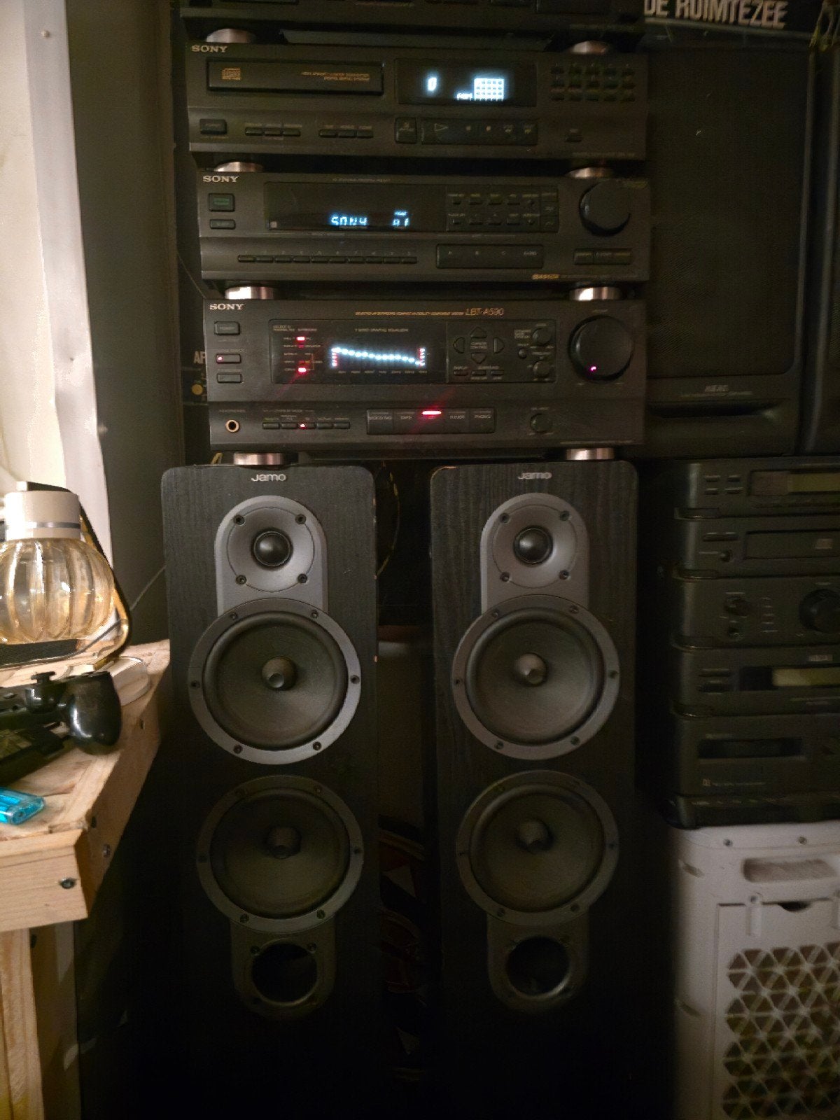 Sony LBT-A590 Stereo Set evt met Jamo Speakers, Audio, Tv en Foto, Stereo-sets, Ophalen, Gebruikt, Losse componenten, Tuner of Radio