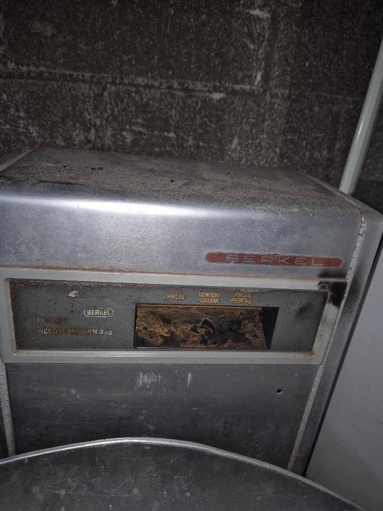 Berkel weegschaal, Ophalen, Winkelweegschaal, Digitaal, 500 gram of grover