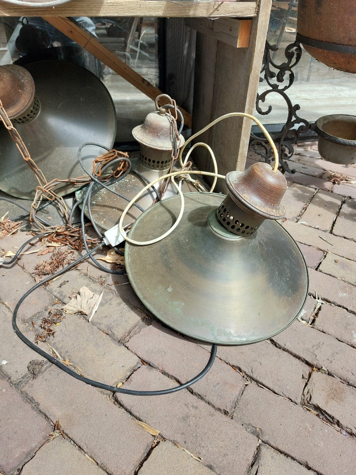 Koperkleurige lampen, Ophalen of Verzenden