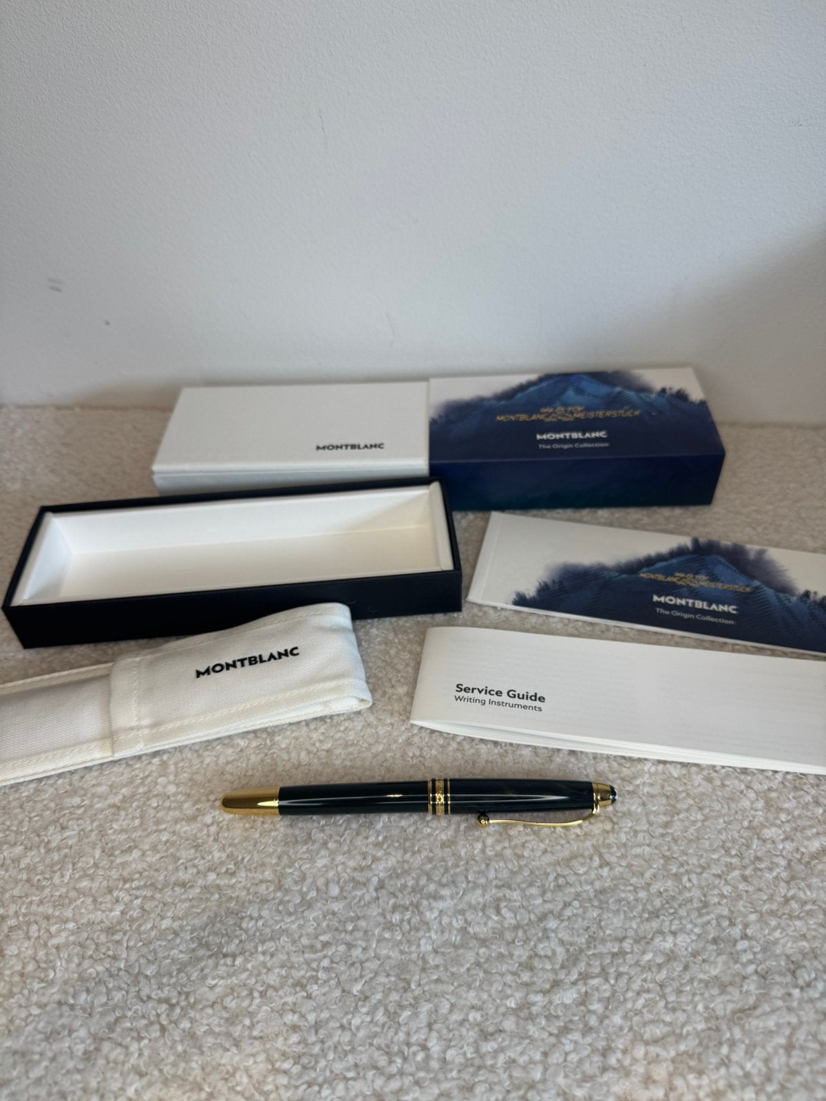 Montblanc meisterstück the origin classique rollerball pen, Ophalen of Verzenden, Nieuw
