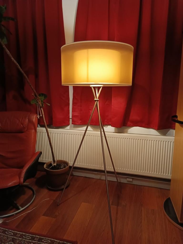 Stijlvolle Melchior Vloerlamp - Modern Design, Ophalen, Gebruikt, Stof, 150 tot 200 cm