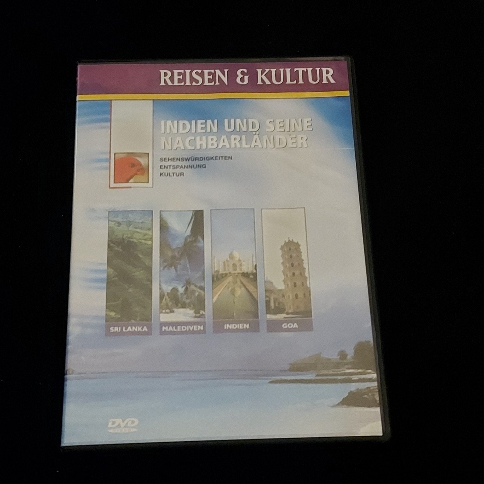 DVD: India en zijn buurlanden - Reizen & Cultuur, Alle leeftijden, Ophalen of Verzenden, Zo goed als nieuw, Kunst of Cultuur