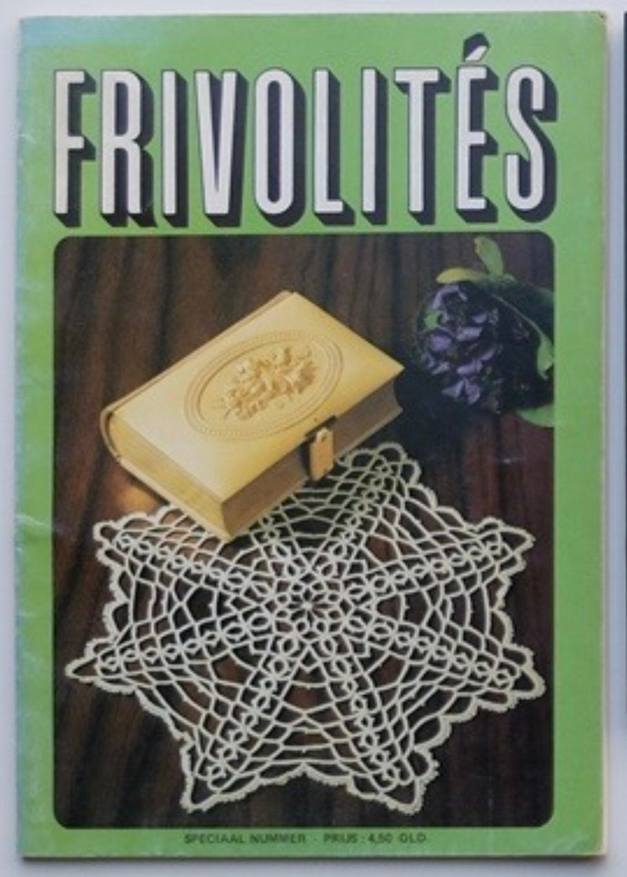 Frivolité Tatting vintage boekje, Boeken, Ophalen of Verzenden, Gelezen
