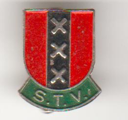 STV vintage broche, Verzamelen, Speldjes, Pins en Buttons, Verzenden, Zo goed als nieuw