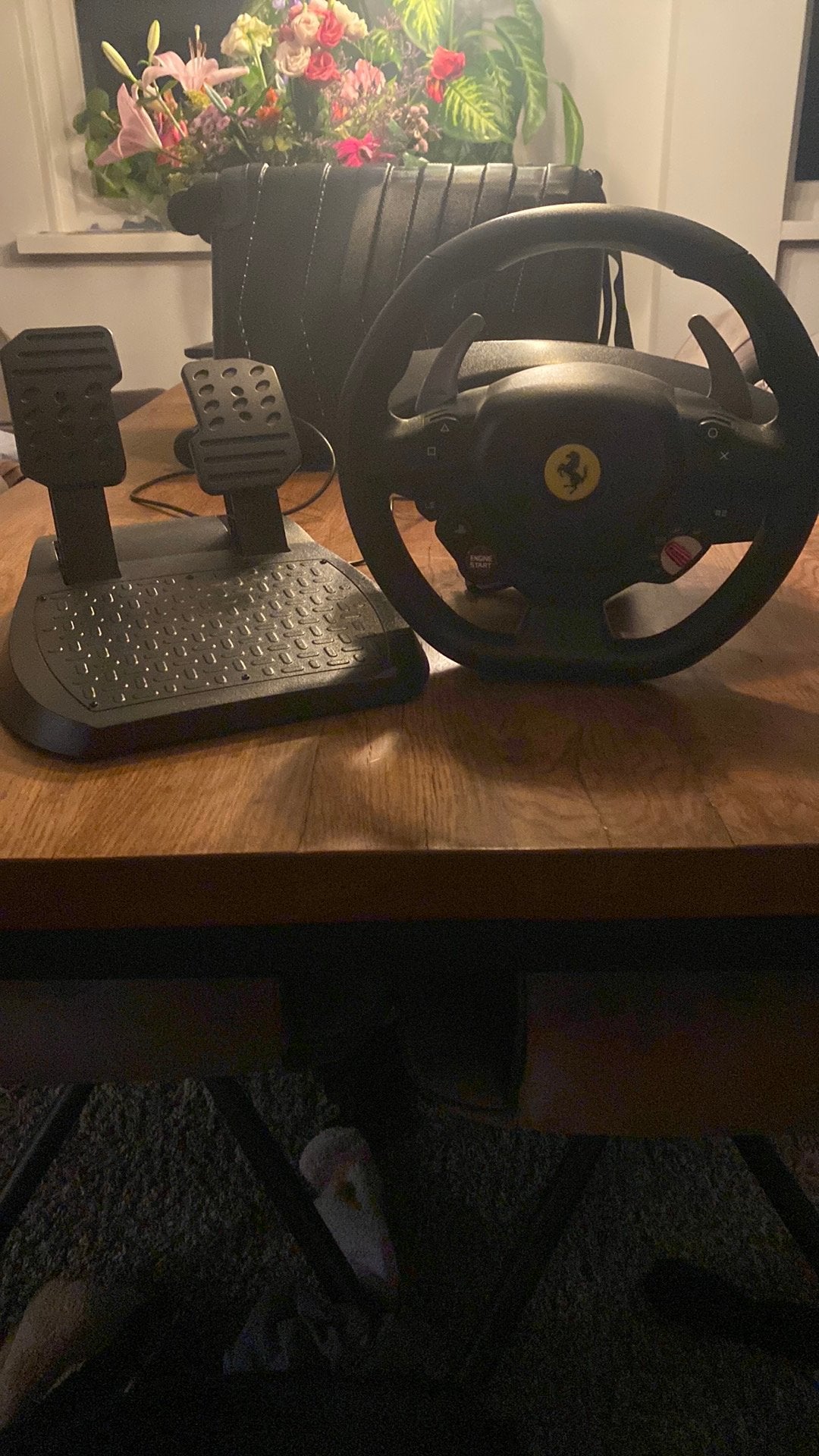 Thrustmaster Ferrari stuur, Ophalen of Verzenden, Zo goed als nieuw, Stuurtje of Sportattribuut