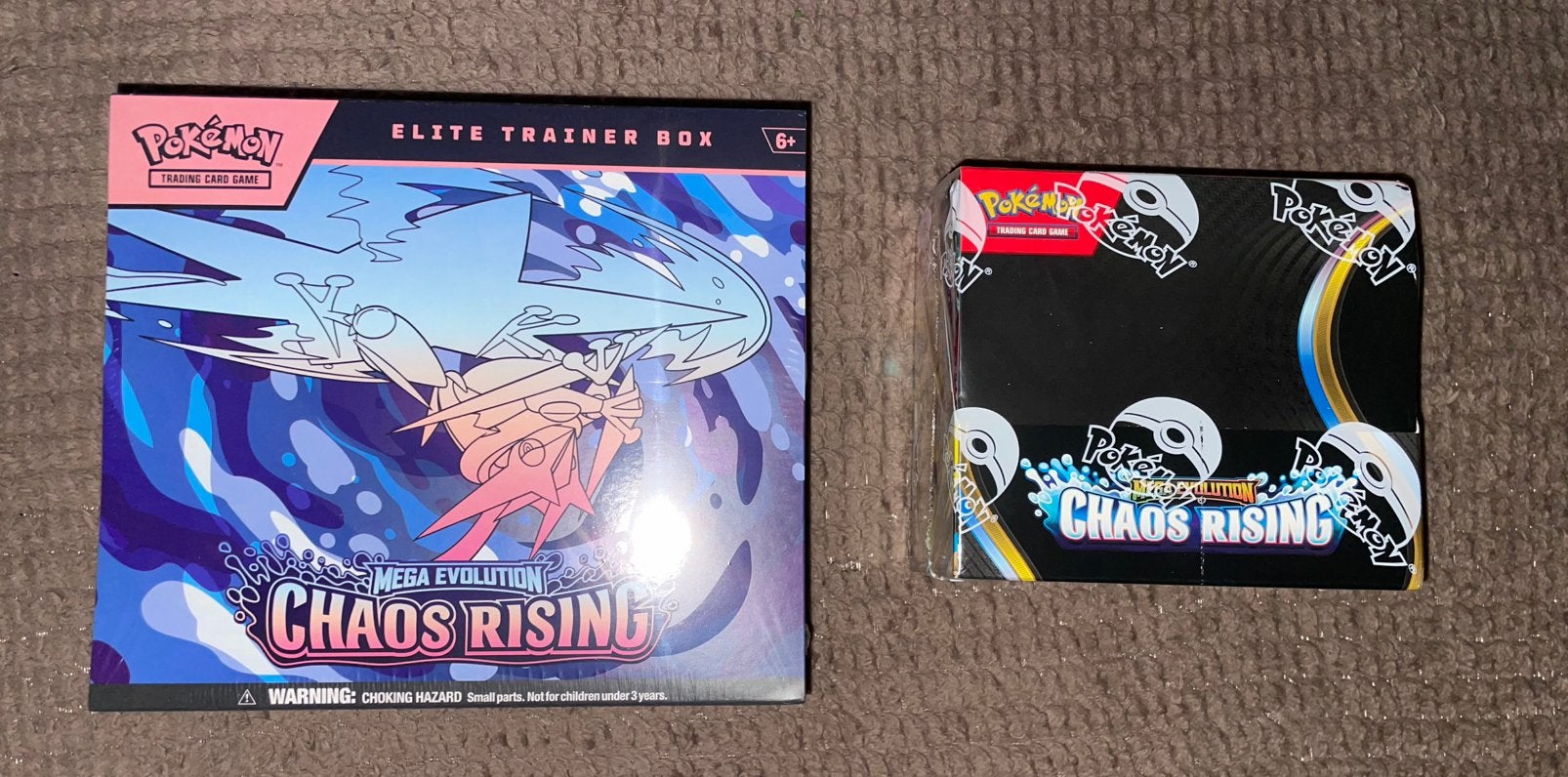 Chaos Rising Pokémon Set SEALED, Ophalen of Verzenden, Nieuw, Boosterbox, Foil