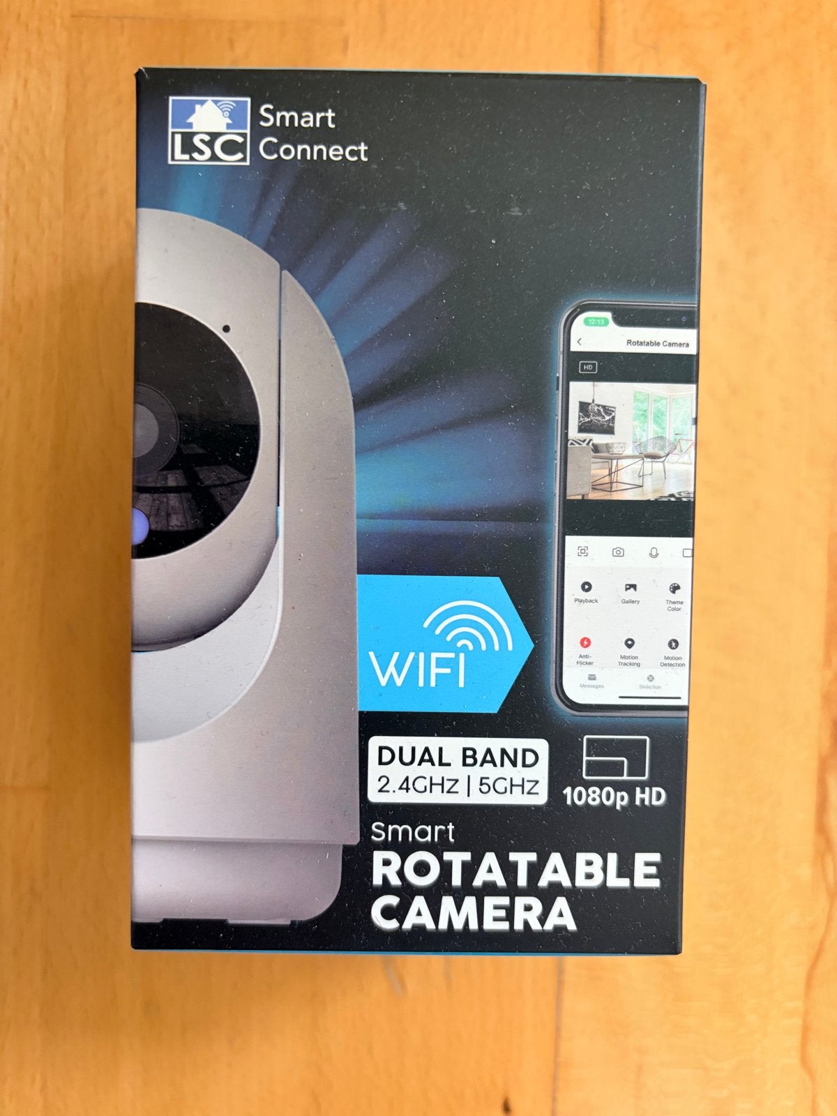 LSC Smart Connect Roteerbare Camera - Nieuw in doos, Ophalen of Verzenden, Nieuw, Binnencamera
