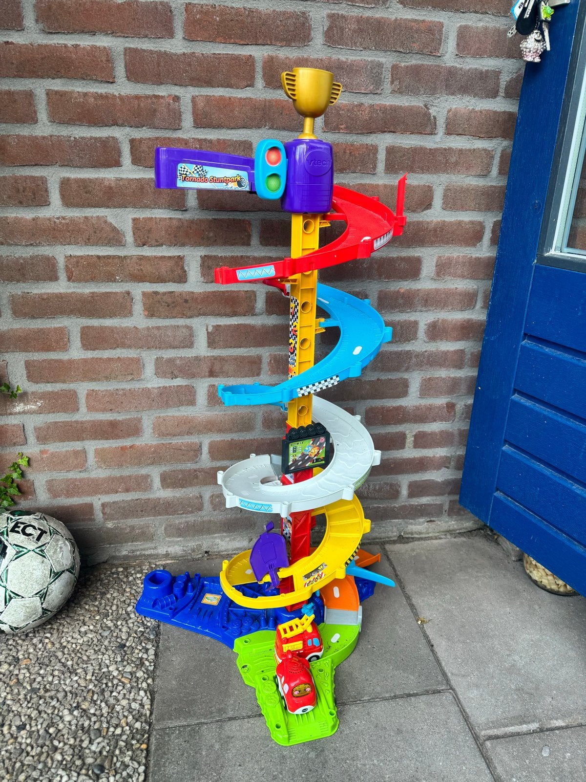 VTech Toet Toet Auto's Tornado, Ophalen, Gebruikt, 0 tot 6 maanden