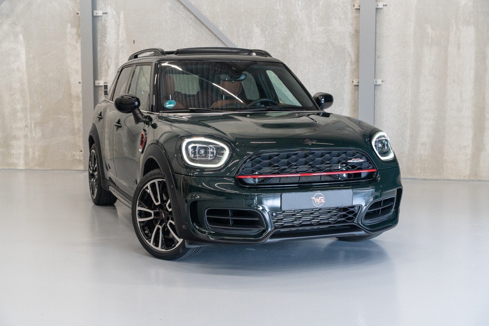Mini Countryman 2.0 John Cooper Works ALL4 | Head up | Memor, Auto's, Mini, 1998 cc, Gebruikt, Leder, Vierwielaandrijving