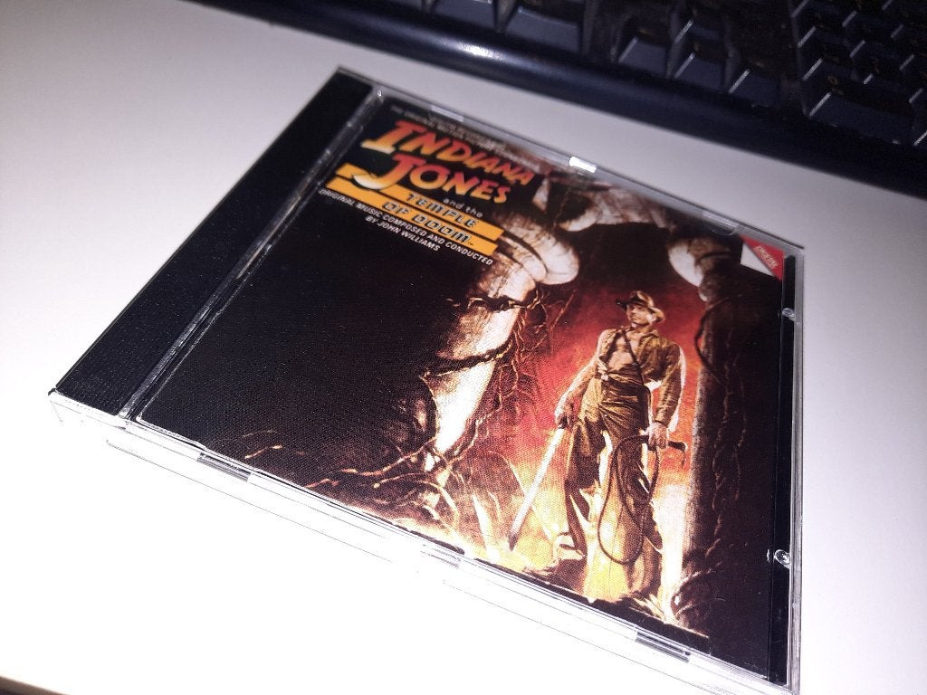 cd soundtrack Indiana Jones And The Temple Of Doom, Ophalen, Zo goed als nieuw