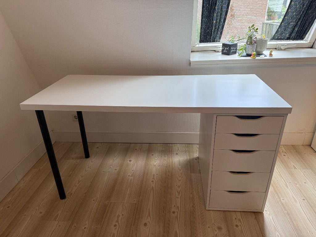 IKEA Alex bureau, Ophalen, Gebruikt, IKEA, Wit