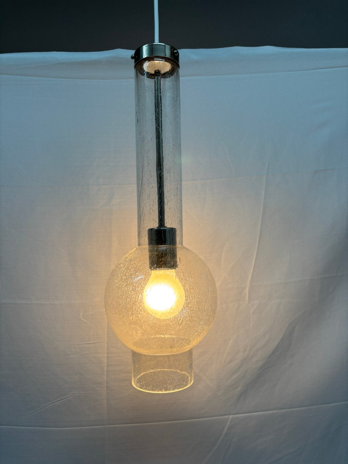 Vintage Staff Leuchten P1115 hanglamp MCM jaren '60/'70, Ophalen of Verzenden, Gebruikt