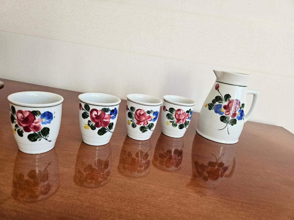 Lilien Porcelein Oostenrijk Creamer -, Ophalen, Zo goed als nieuw, Overige stijlen, Porselein