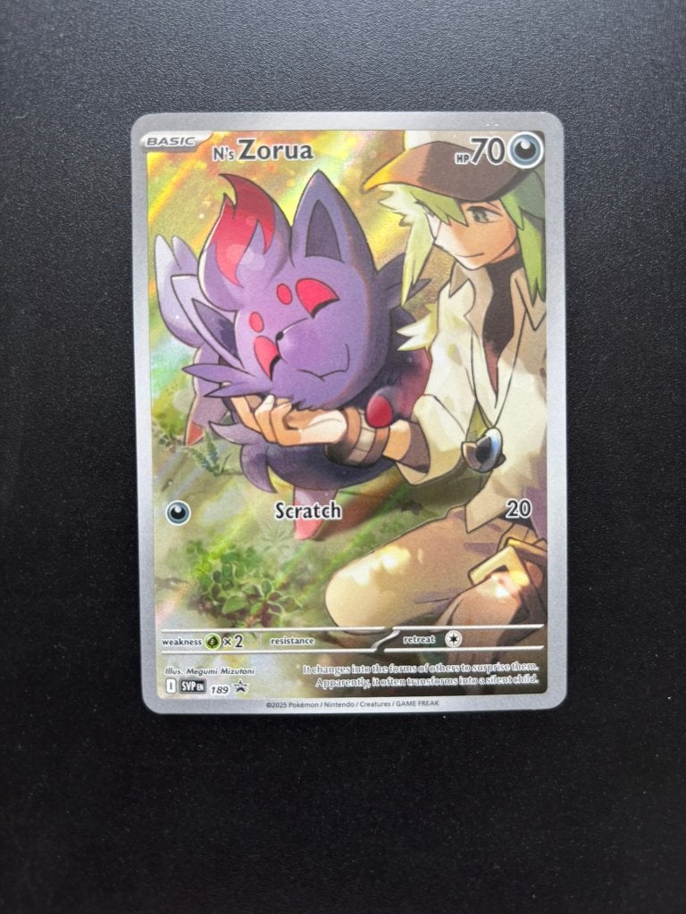 N's Zorua (SVP 189), Ophalen of Verzenden, Zo goed als nieuw