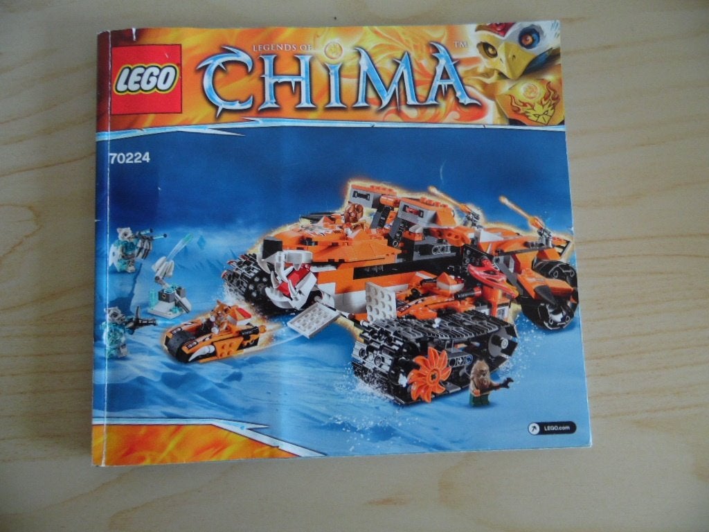 Lego Chima 70224 Tiger's Mobiele Commandpost, Compleet, Overige thema's, Lego, Ophalen of Verzenden