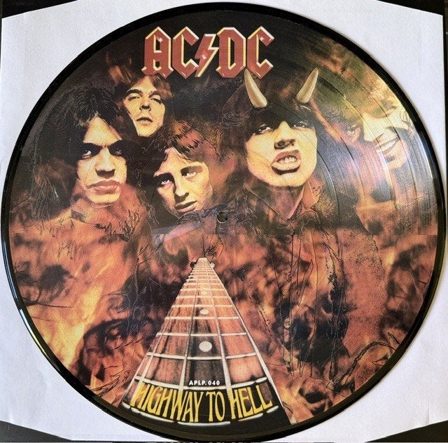 AC/DC - Highway To Hell picture disc lp, LP, Gebruikt, Ophalen of Verzenden, Hardrock