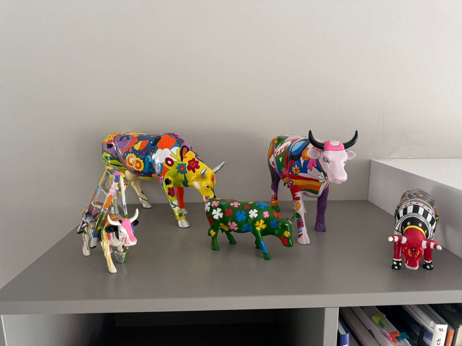 Cowparade koetjes, Ophalen
