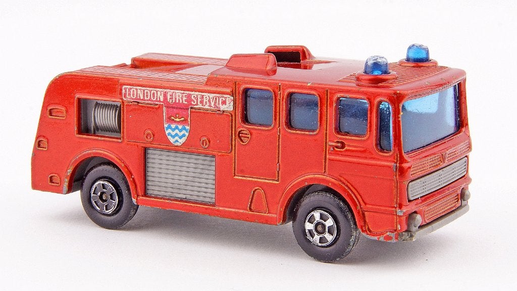 Merryweather Fire Engine van Matchbox MB35, Ophalen of Verzenden, Gebruikt, Bus of Vrachtwagen