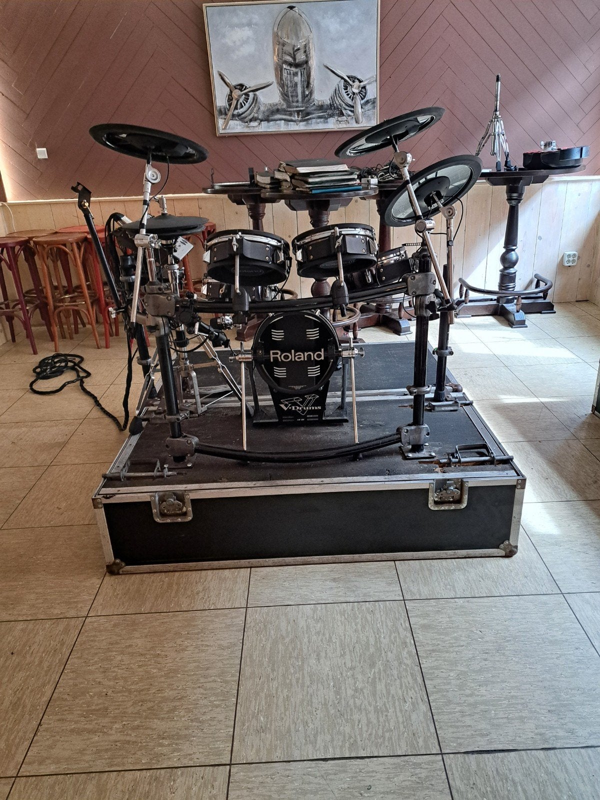Roland v drum, Muziek en Instrumenten, Drumstellen en Slagwerk, Ophalen of Verzenden, Zo goed als nieuw, Roland, Elektronisch