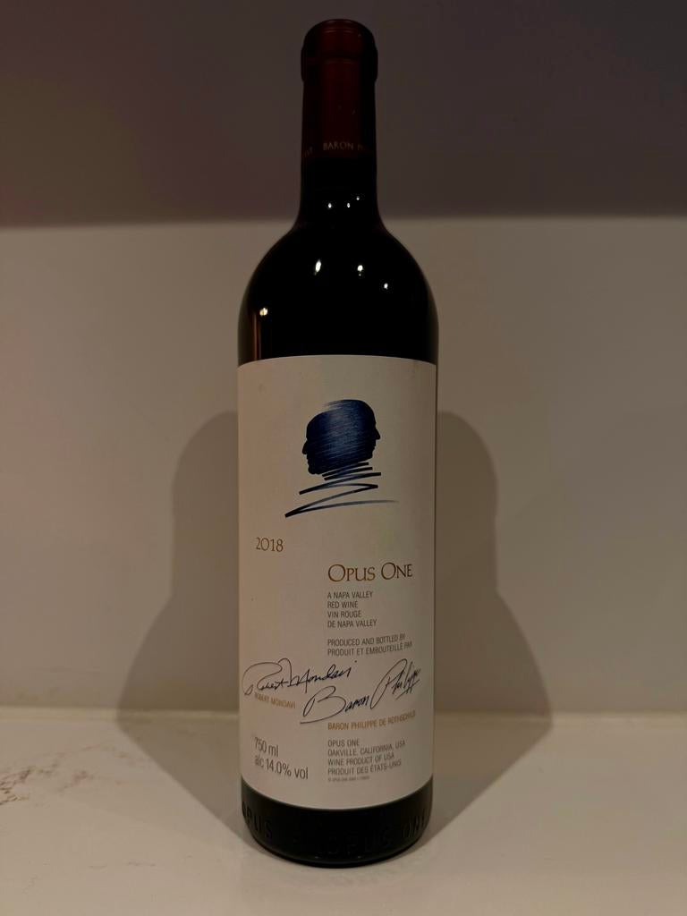 Opus One 2018 Napa Valley Rode Wijn, Overige gebieden, Nieuw, Ophalen of Verzenden, Rode wijn