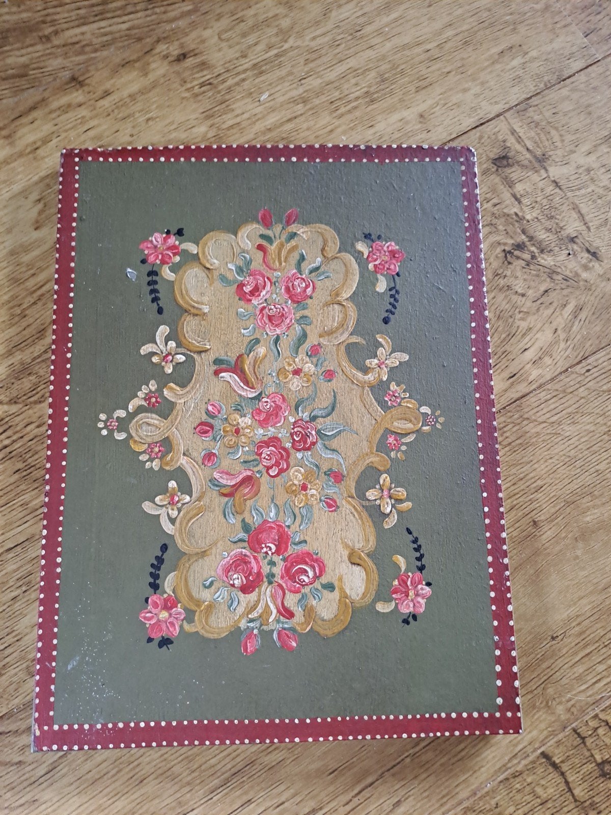 paneeltje  2 kanten beschilderd, Ophalen of Verzenden