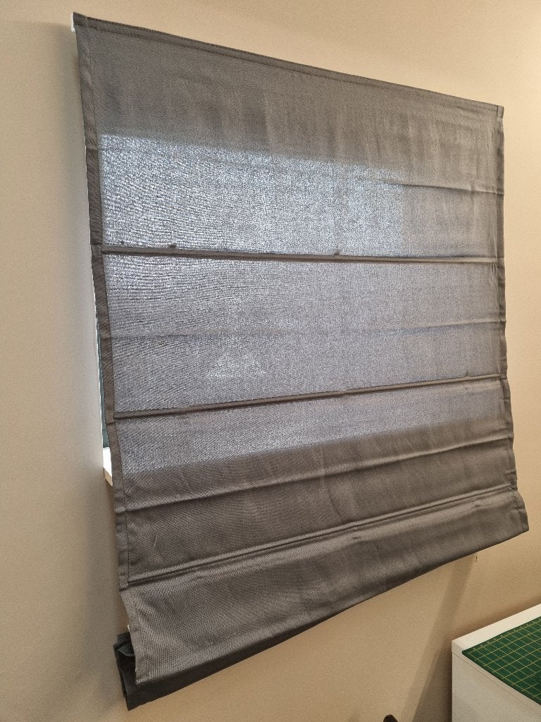 2x Vouwgordijn Fenstr grijs - 80x180, Ophalen, Overige merken, 180 cm, Nieuw