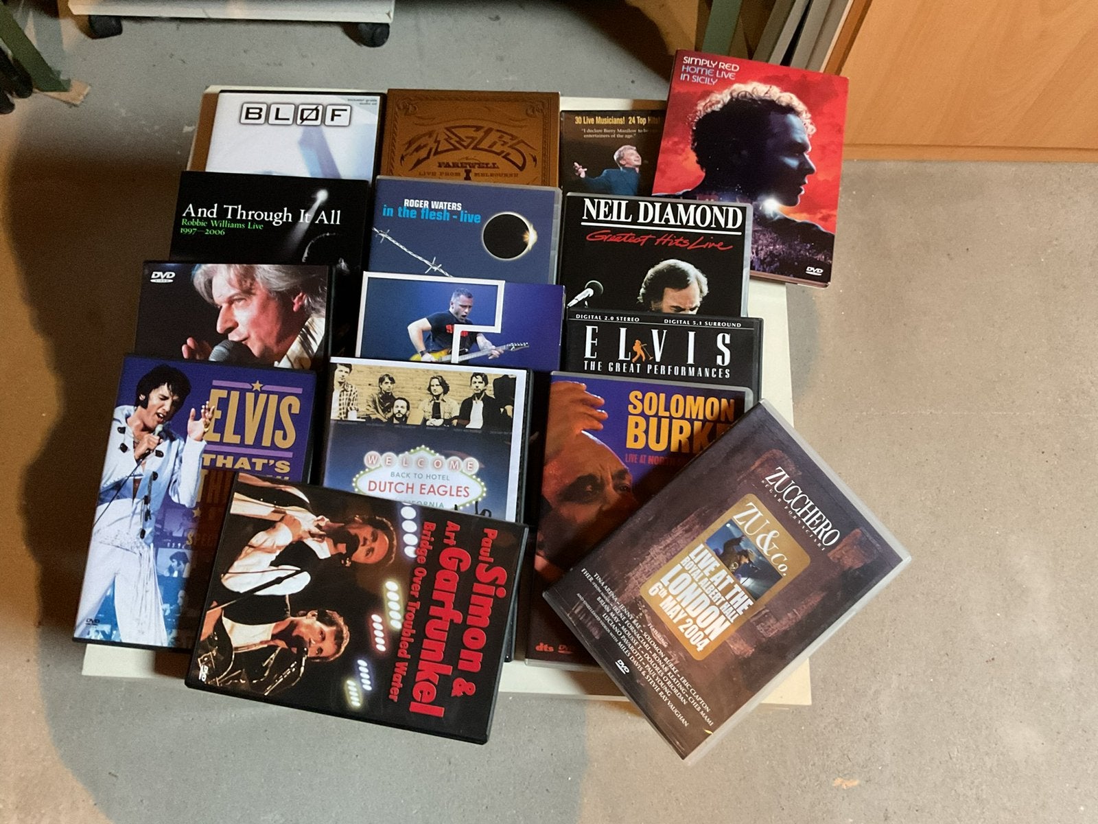 Muziek dvd’s, Cd's en Dvd's, Dvd's | Tv en Series, Alle leeftijden, Ophalen, Zo goed als nieuw, Overige genres