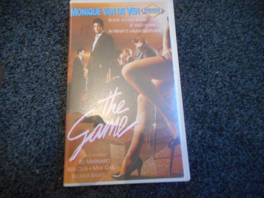 THE GAME! Thriller met Monique van de Ven Op VIDEO!, Verzenden, Zo goed als nieuw, VHS, Vanaf 12 jaar