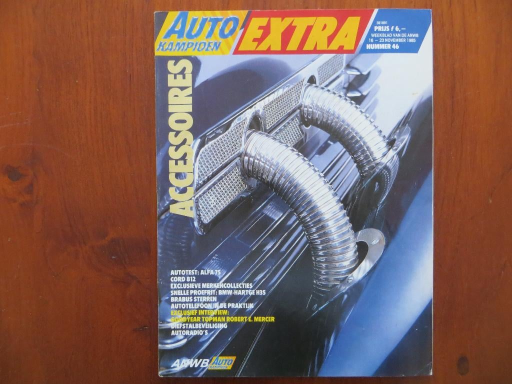 Autokampioen 46 1985 BMW Hartge H35, Cord 812, Alfa 75 Opel, Ophalen of Verzenden, Nieuw, BMW