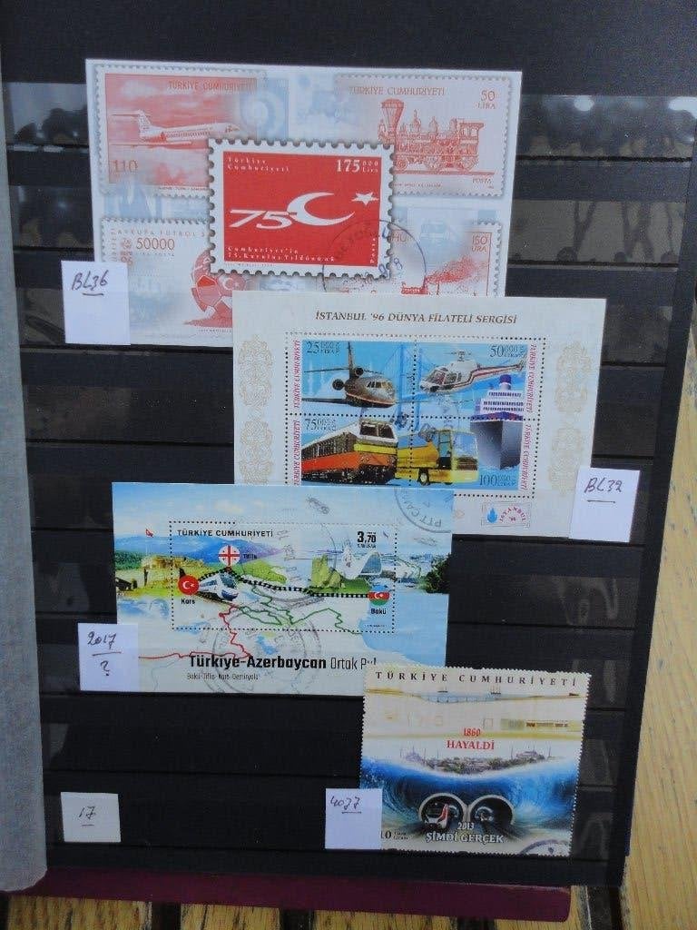 postzegels 17= turkeije, Ophalen of Verzenden, Overige periodes