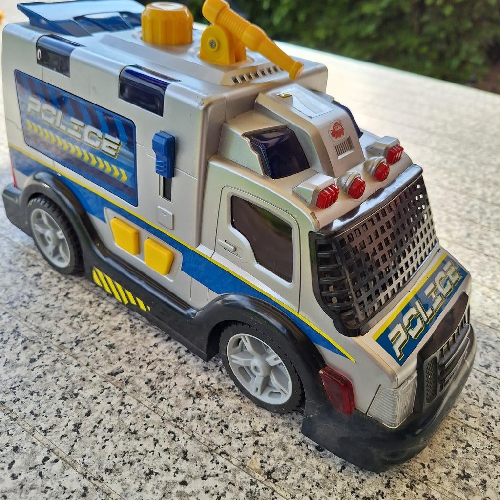 Dickie Toys Politie Speelgoedauto met Licht en Geluid, Ophalen of Verzenden, Zo goed als nieuw