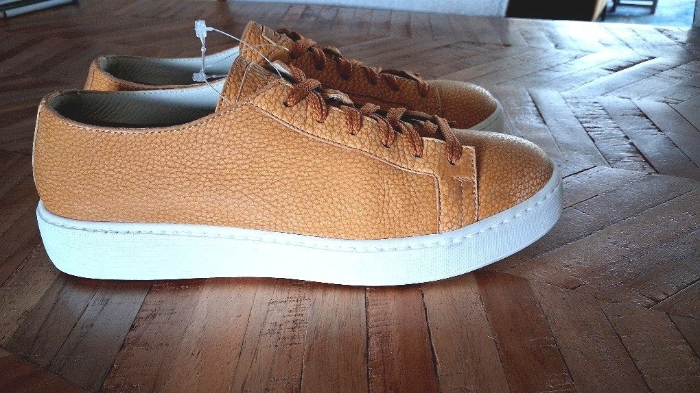 Santoni sneakers maat 40.5,, Santoni, Verzenden, Zo goed als nieuw, Sneakers of Gympen