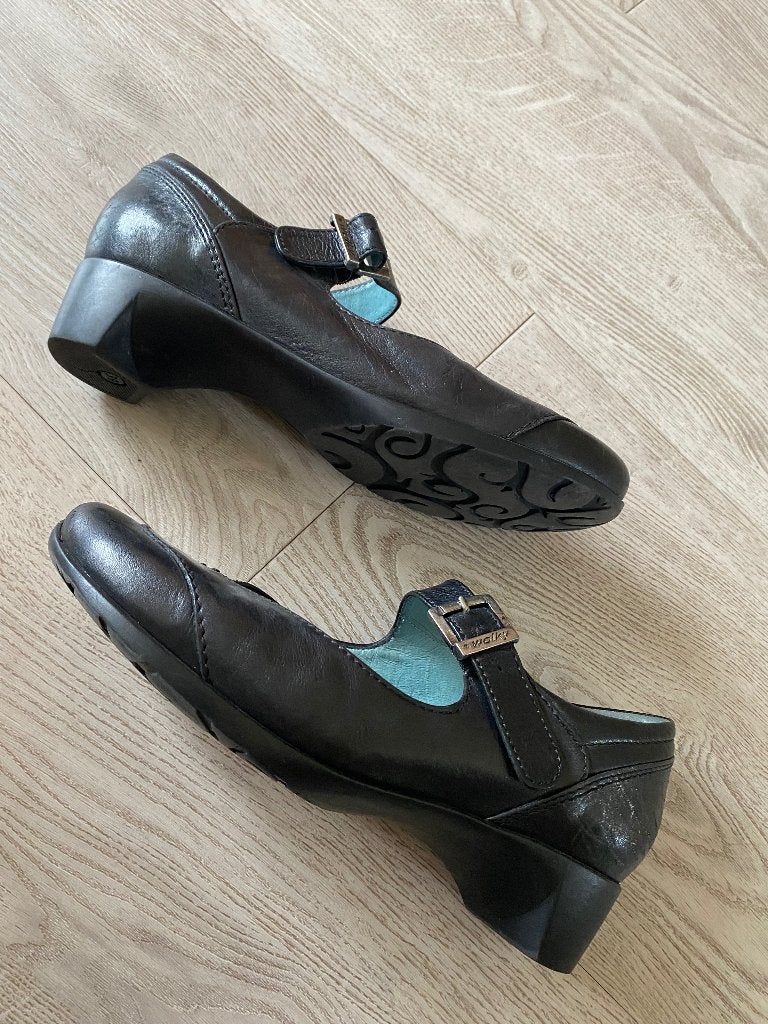 Wolky damesschoen maat 39 zwart, Ophalen, Zwart, Gedragen, Wolky