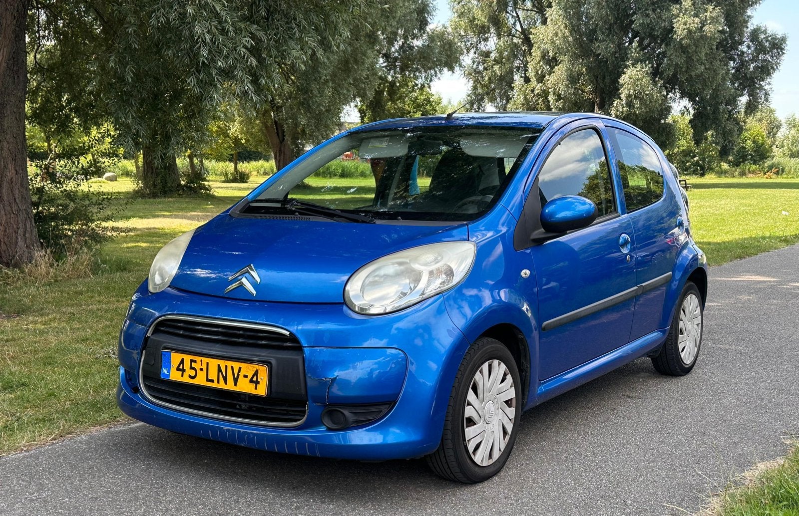 Citroën C1 1.0 5-DRS 2010 Blauw, Auto's, Citroën, Particulier, C1, ABS, Airbags, Airconditioning, Centrale vergrendeling, Radio