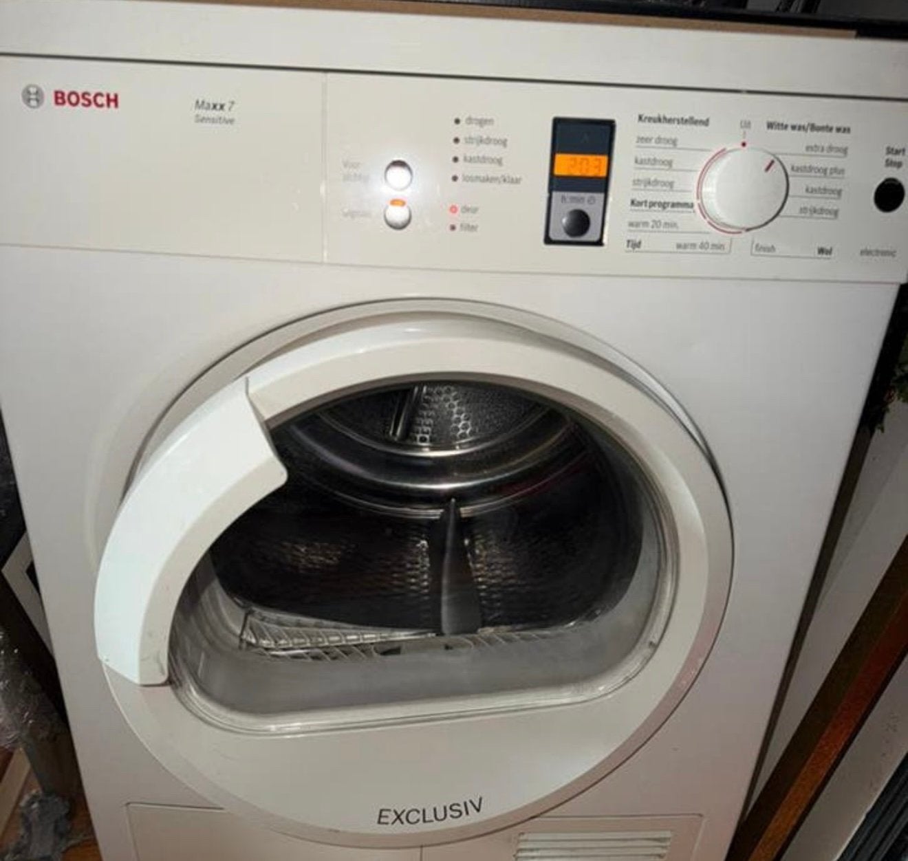 Bosch Maxx 7 Sensitieve wasdroger te koop - (TEAB), Ophalen, Gebruikt, Luchtafvoer, 8 tot 10 kg