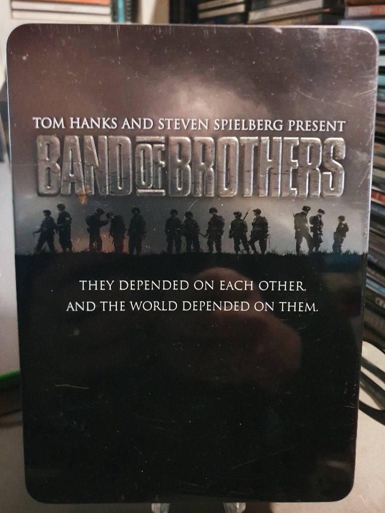 Band of Brothers 5DVD Steelbox, Vanaf 16 jaar, Ophalen, Zo goed als nieuw