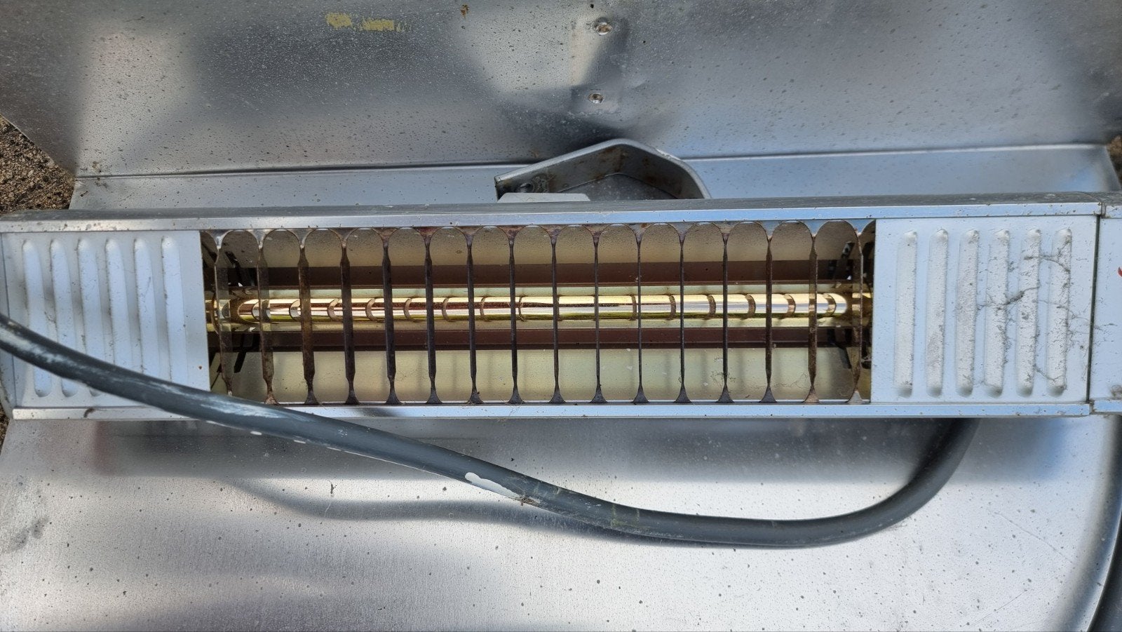 Burda Terrasverwarmer Elektrisch - Gebruikt, Ophalen, Gebruikt, Elektrisch, Plafond