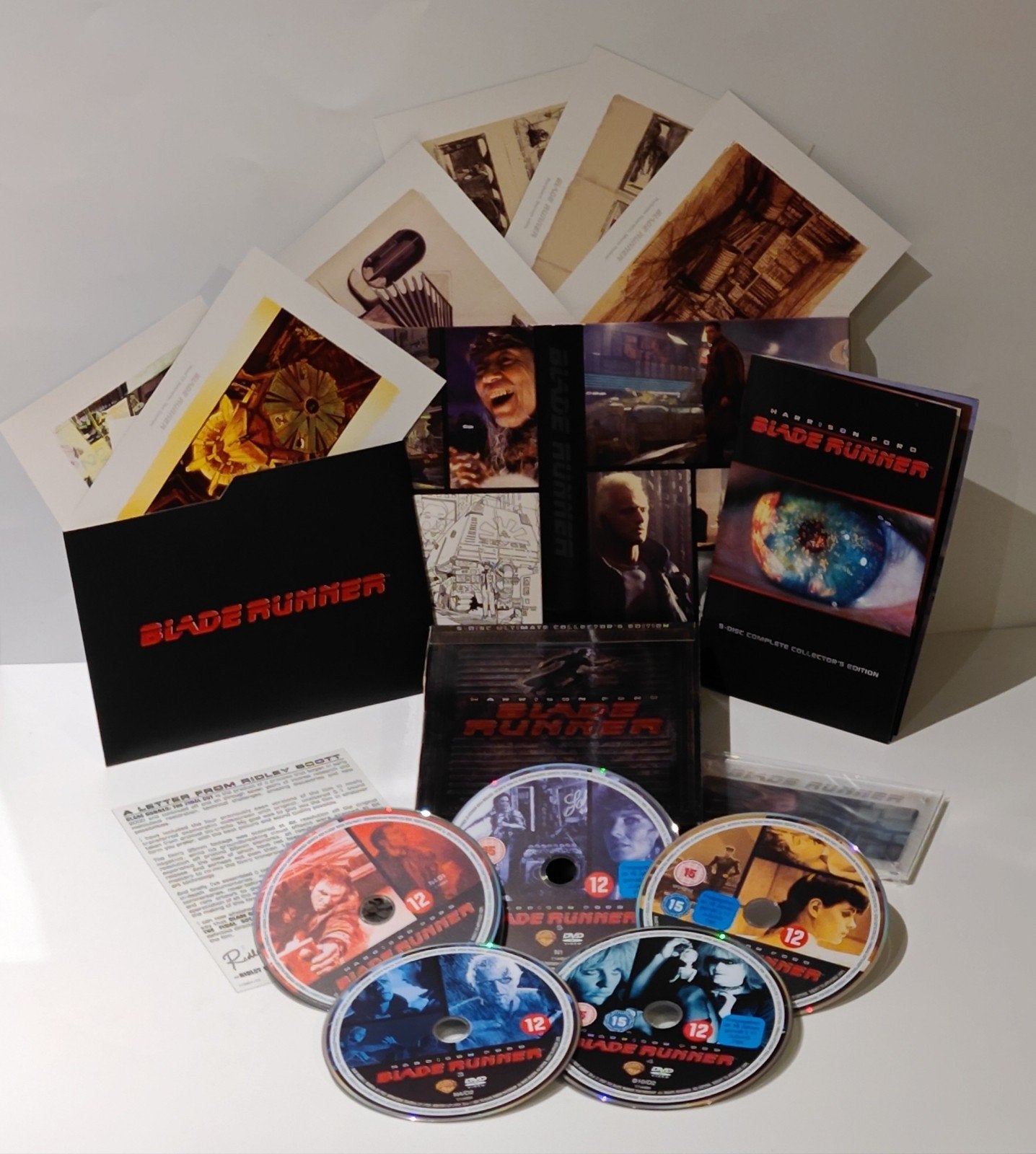Blade Runner 5‑Disc Ultimate Collector’s Edition DVD Boxset, Vanaf 16 jaar, Ophalen of Verzenden, Zo goed als nieuw