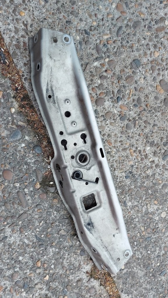 Voorfront plaat met motorkap slot Opel Astra H, Ophalen of Verzenden