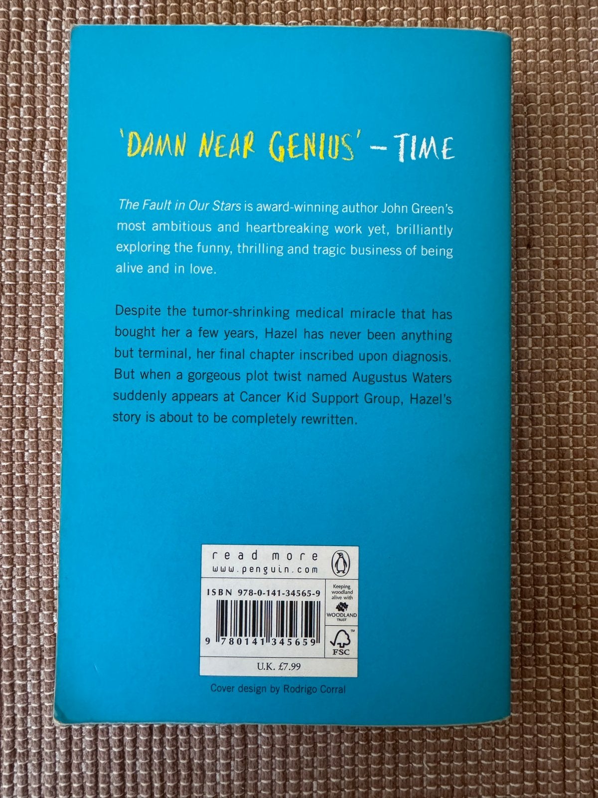 The Fault In Our Stars - John Green (Engelse paperback), Ophalen of Verzenden, Zo goed als nieuw, Fictie