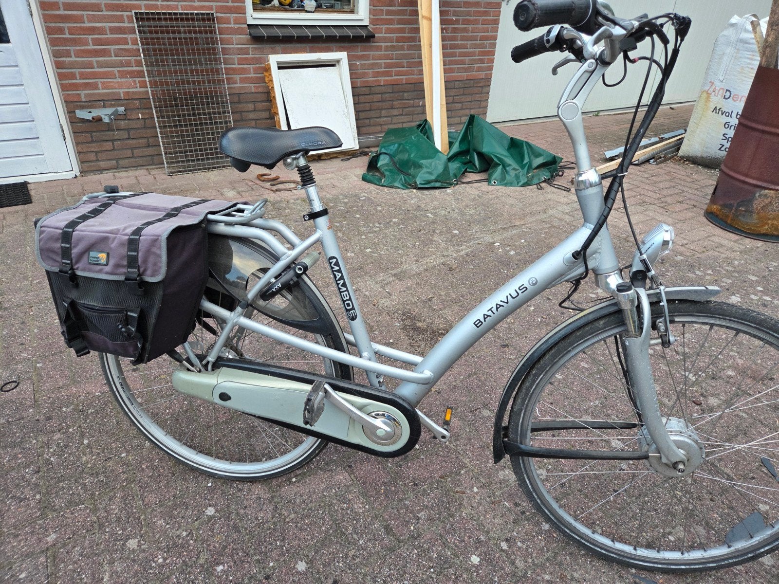 Elektrische damesfiets Batavus mambo met oplader en computer, Ophalen, Gebruikt