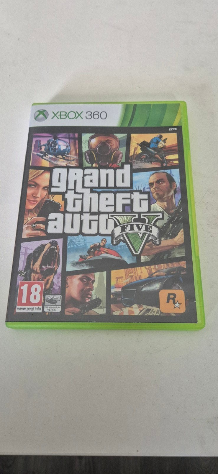 Grand Theft Auto V (GTA 5) Xbox 360 - Gebruikt, goede staat, Avontuur en Actie, Online, Gebruikt, Vanaf 18 jaar