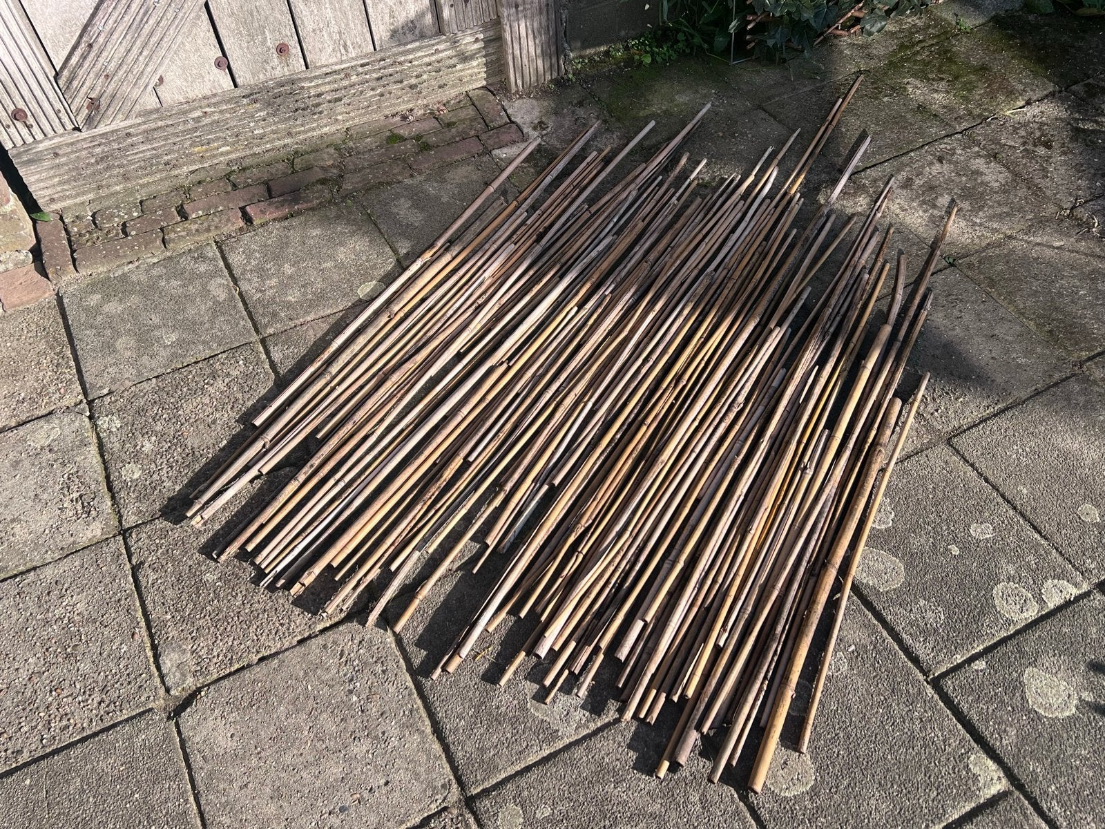Bamboe stokjes voor tuin of decoratie, Ophalen of Verzenden, Gebruikt, 180 tot 250 cm, Overige typen