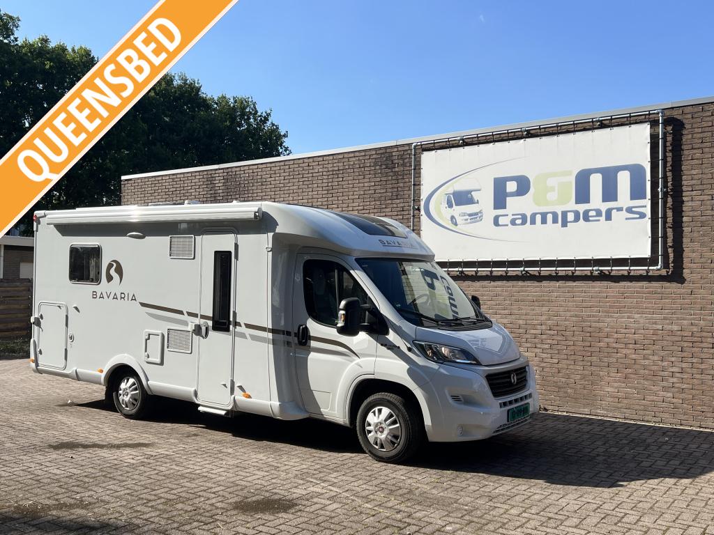 Bavaria Style 700 | Pilote groep | queensbed | 2017 |33000 |, Caravans en Kamperen, Campers, Chemisch toilet, Ringverwarming, Fiat