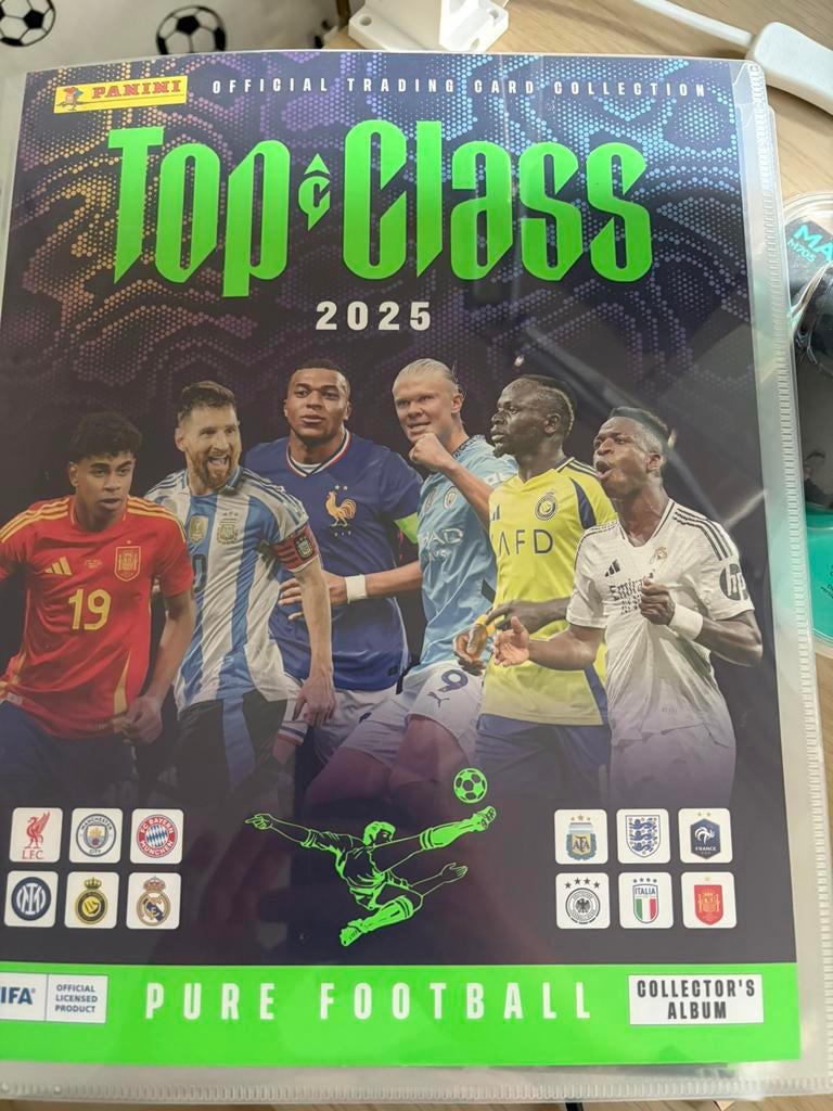 Te ruil Panini top class 2025, Ophalen, Zo goed als nieuw, Plaatje