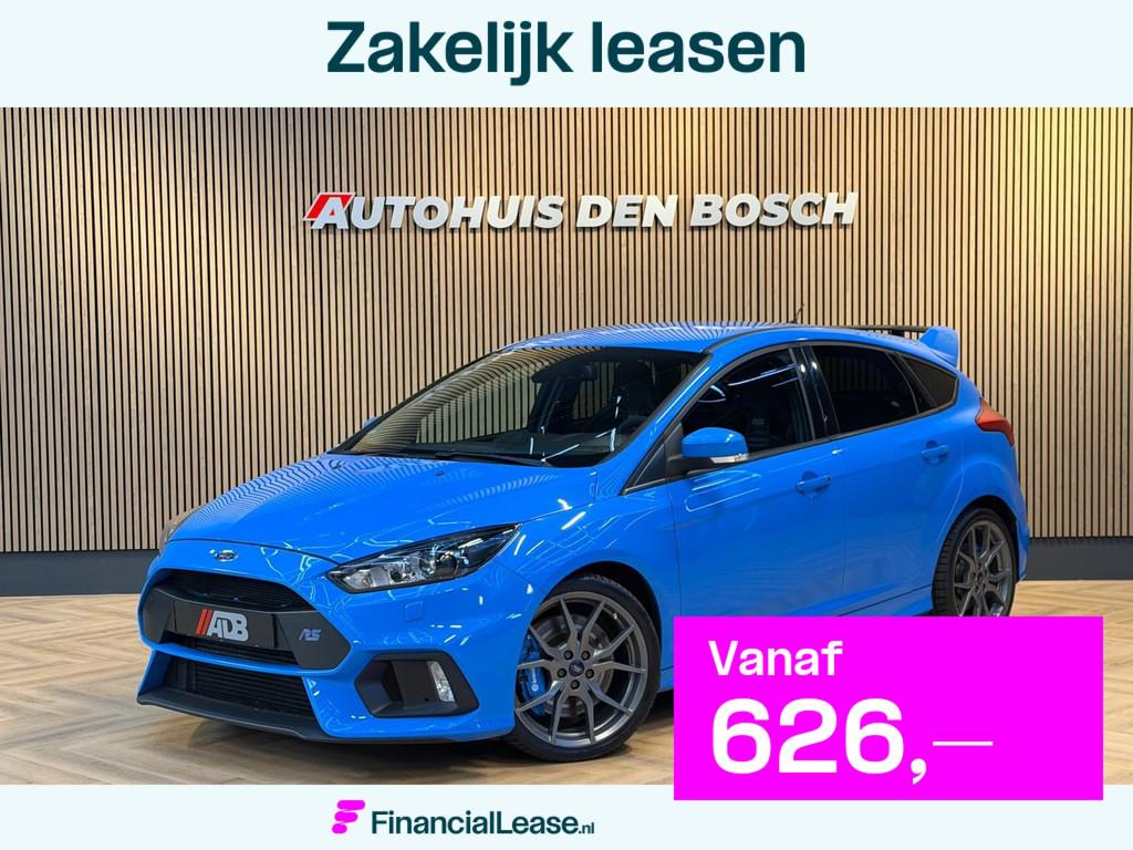 Ford Focus 2.3 RS 350PK - Recaro RS stoelen - Nieuwstaat!, Gebruikt, 4 cilinders, Blauw, 2261 cc