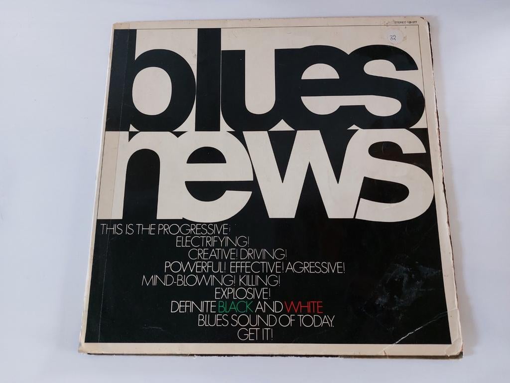 Various - Blues news (DL/1969/White cream), 1960 tot 1980, Gebruikt, Ophalen of Verzenden, 12 inch