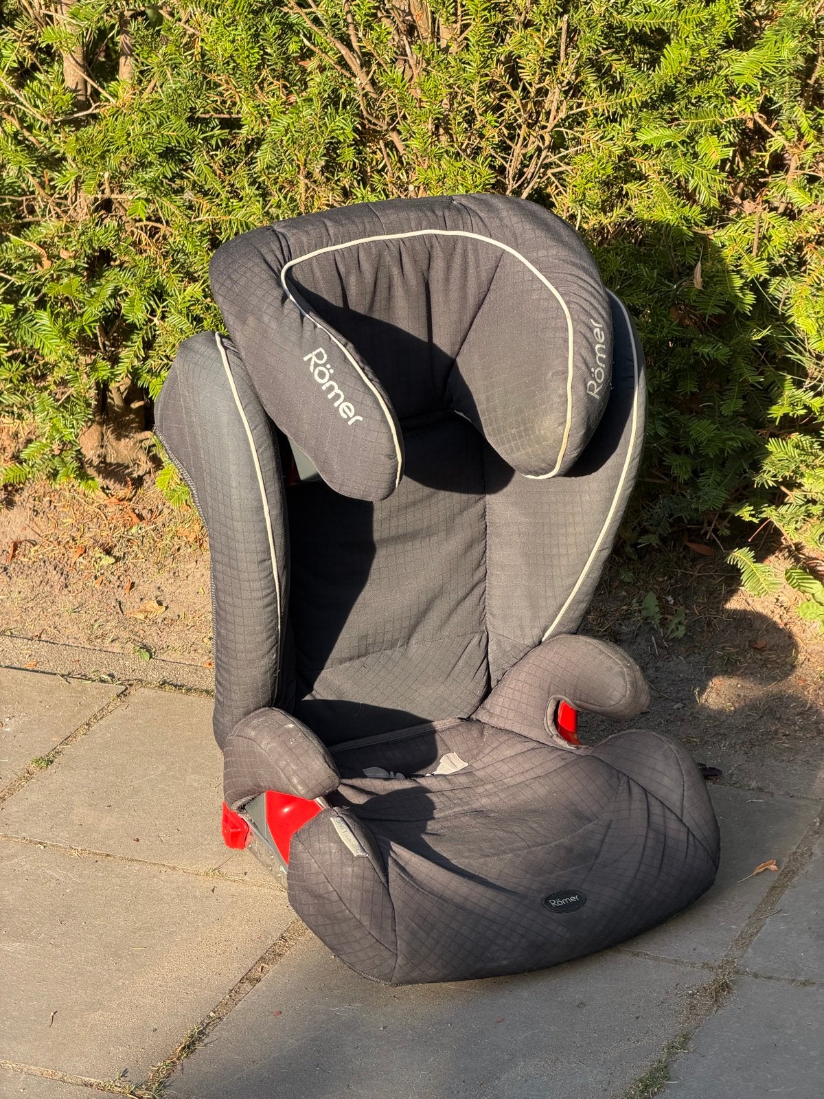 Römer Kidfix autostoel - Zwart, 15-36 kg, Isofix, Ophalen, Romer, Gebruikt, 15 t/m 36 kg