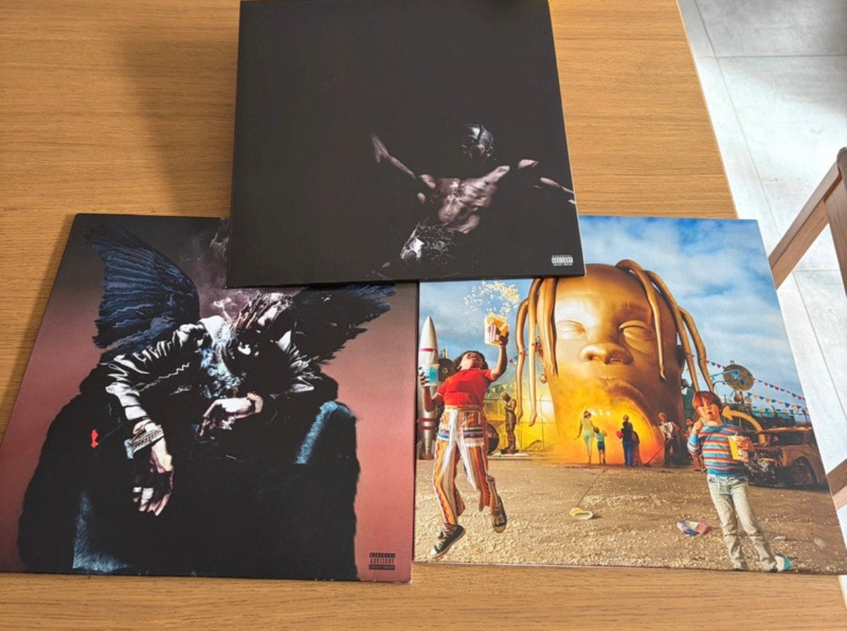 3 x Travis Scott vinyl set, Ophalen of Verzenden